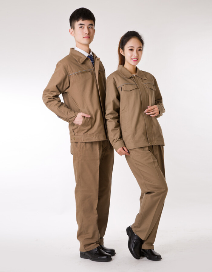 冬季純棉雙層工作服套裝 耐用舒適的專業安全防護選擇