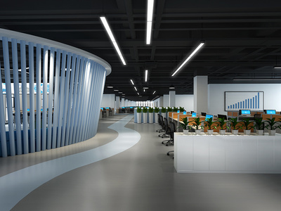 2000平米現代簡約家裝 融合理性設計與制服美學的空間演繹